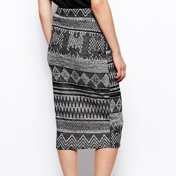 ASOS- Blue Vanilla Skirt - Picture 3 of 5